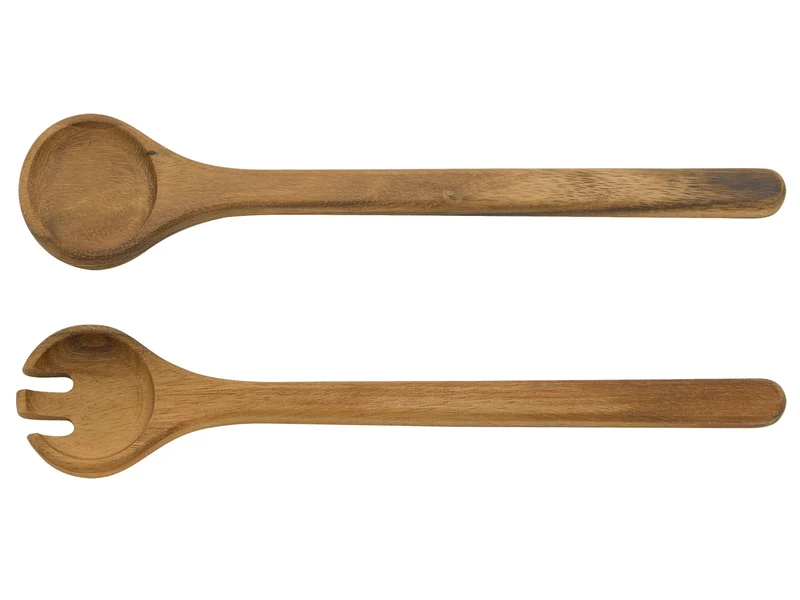 Zassenhaus Salatbesteck Akazie 35x6,5x2,5cm Set2