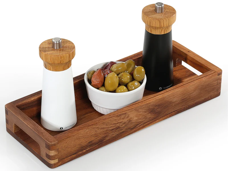 Zassenhaus Serviertablett Akazie 40 x 15 x 4,5 cm