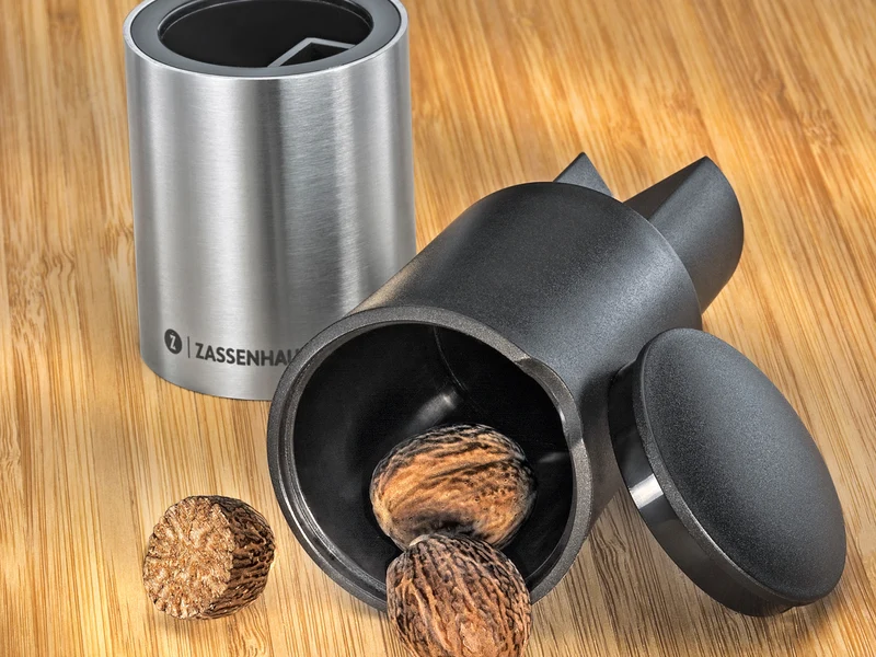 Zassenhaus DUO Gewürzmühle Nussbaum 12 cm