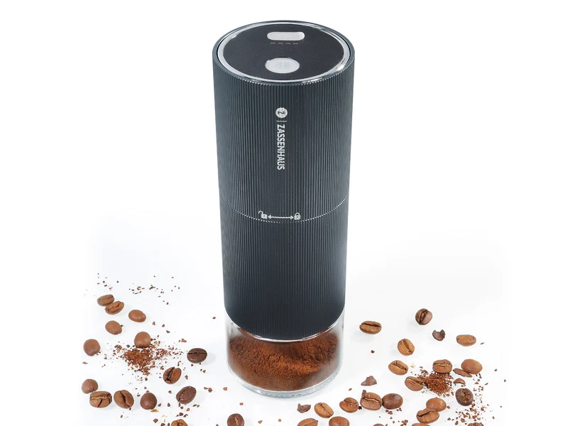 Zassenhaus MASTER USB Kaffeemühle/Espressomühle 17,7 cm
