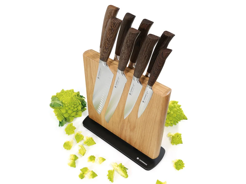 Zassenhaus LOFT Magnet-Messerblock Eiche 28x9x26,5cm