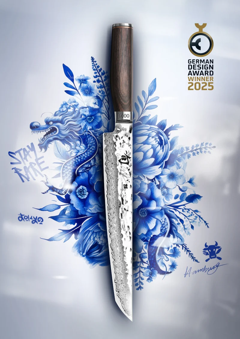 KAI Shun Premier Tim Mälzer Tanto Messer 25cm