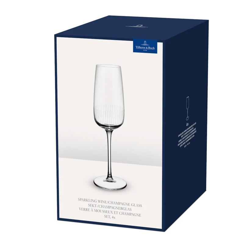 Villeroy & Boch Afina Sekt-/Champagnerglas 4tlg