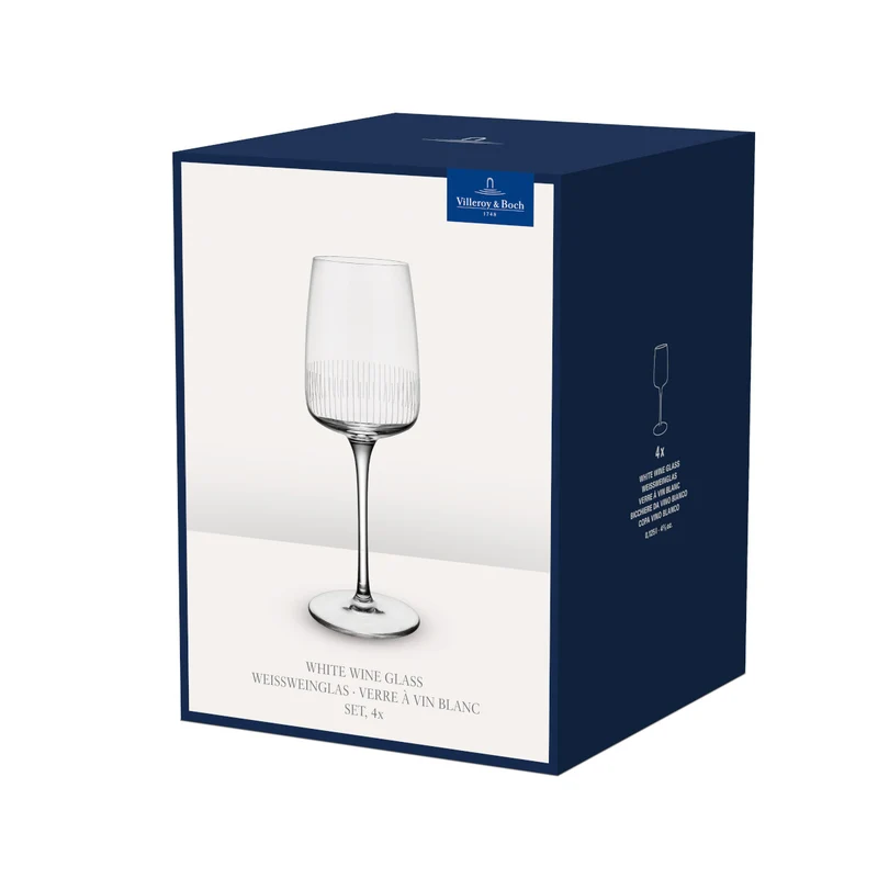 Villeroy & Boch Afina Weissweinglas, Set 4tlg