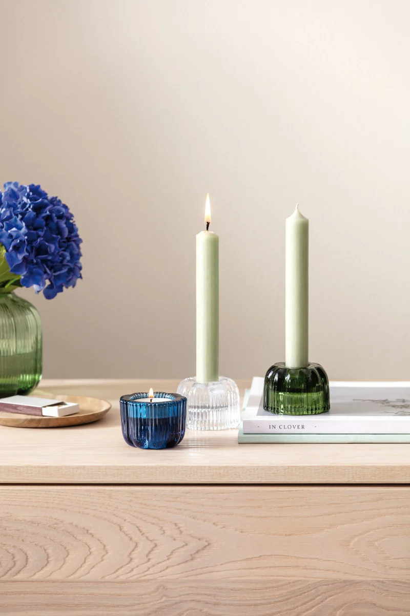 Villeroy & Boch Fleur bleu Kerzenständer 2 in 1