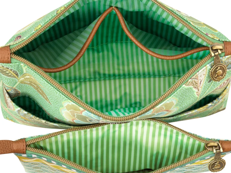 PIP STUDIO Caryn Kosmetiktasche Kombi Matata grün 26x7.5x18cm/22x1x13cm