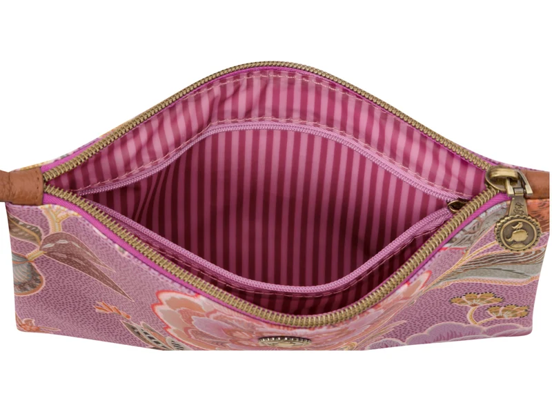 PIP STUDIO Charly Kosmetiktasche flach medium Matata lila 24x1x15.5cm