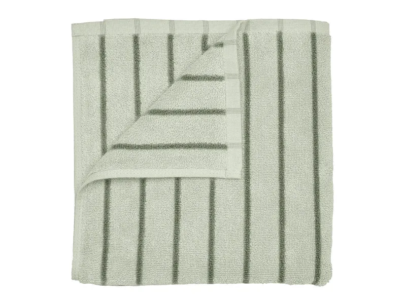 Blomus ARTO Badetuch desert sage/agave green thin stripe 70x140cm