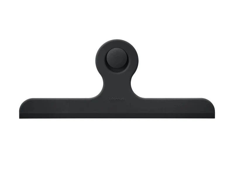 Blomus KAPI Wischer mit Wandhalter black 27cm