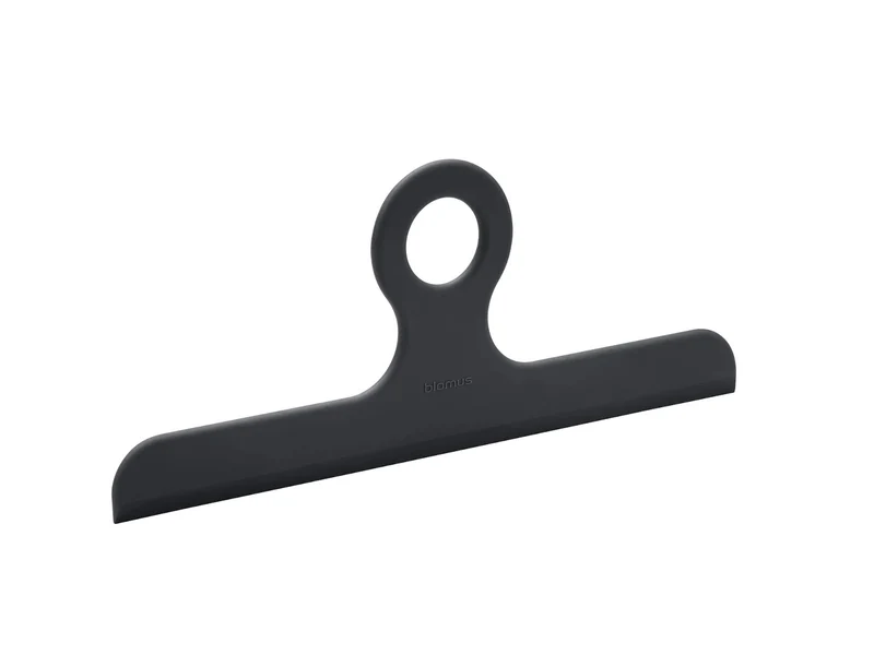 Blomus KAPI Wischer mit Wandhalter black 27cm