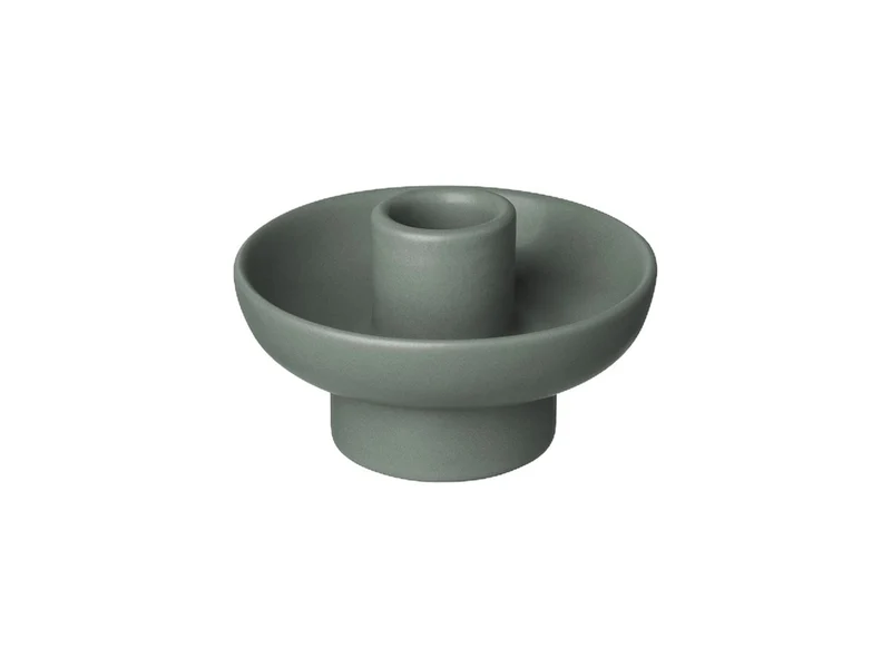 Blomus VELA Kerzenhalter agave green S 9cm