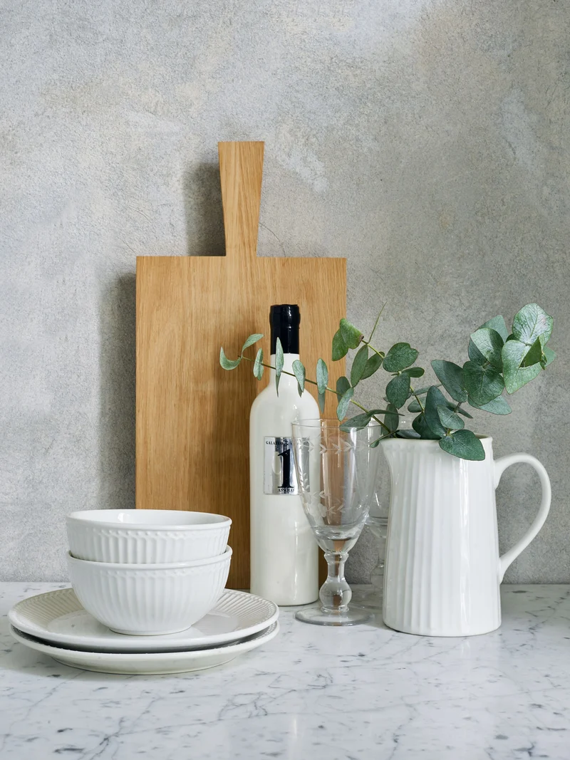 Greengate Alice Pastateller white 23cm Set6
