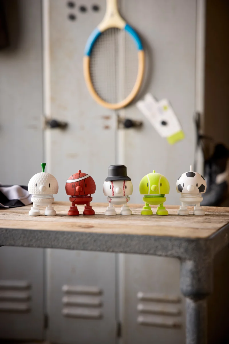 Hoptimist Football Bumble S White 7,7cm