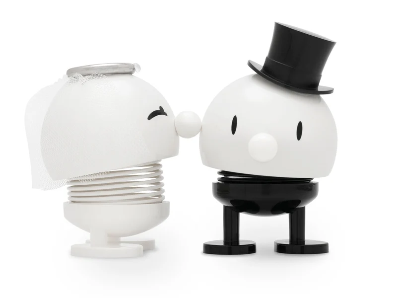 Hoptimist Bride & Groom White 8,5cm