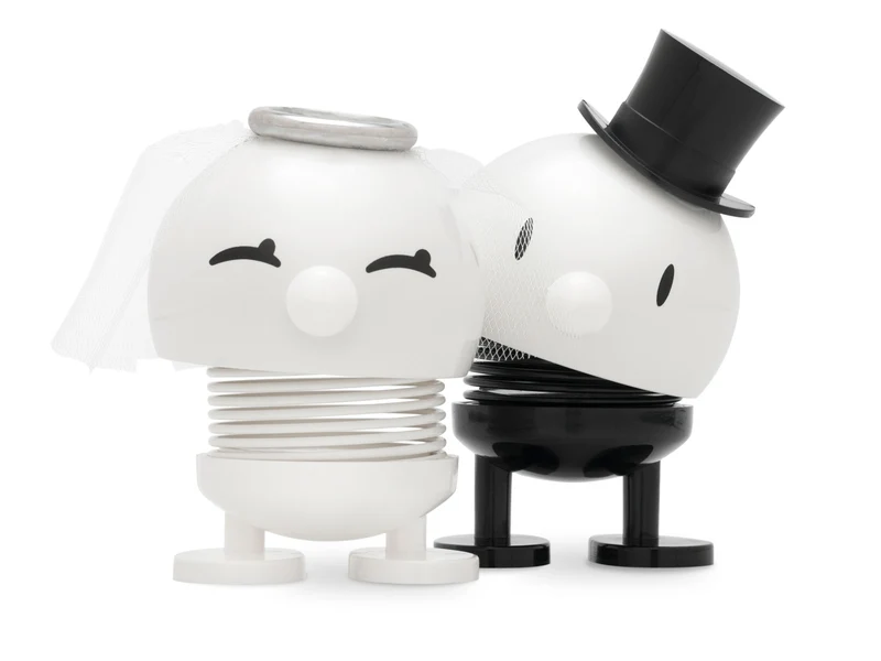 Hoptimist Bride & Groom White 8,5cm