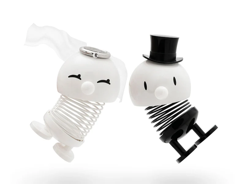 Hoptimist Bride & Groom White 8,5cm