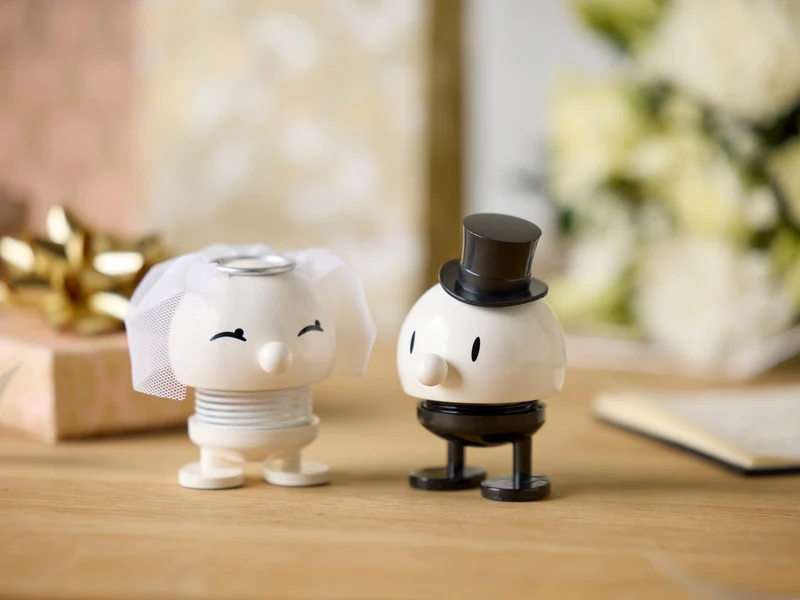 Hoptimist Bride & Groom White 8,5cm