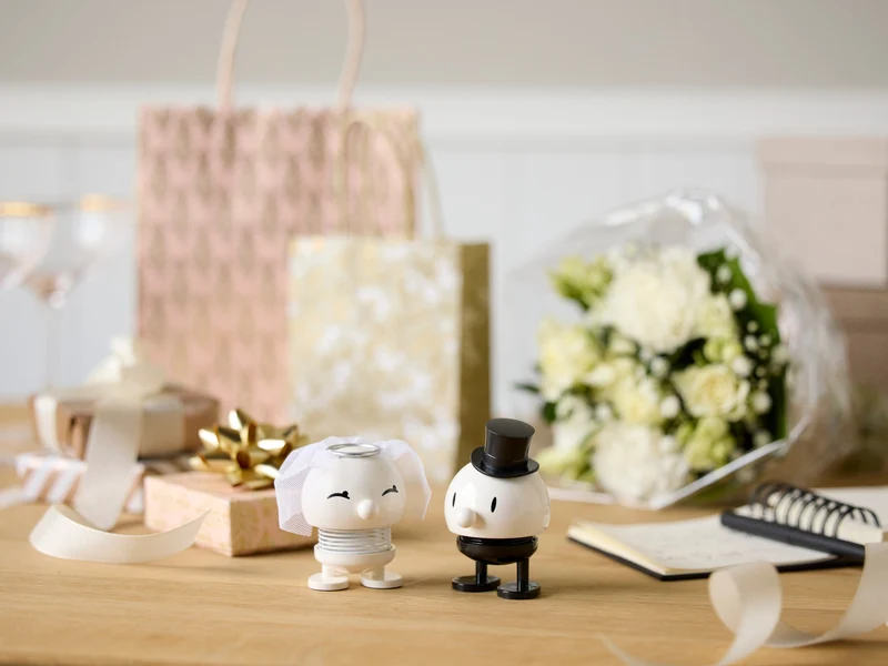 Hoptimist Bride & Groom White 8,5cm