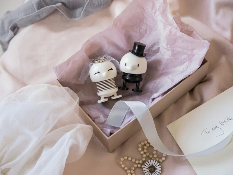Hoptimist Bride & Groom White 8,5cm