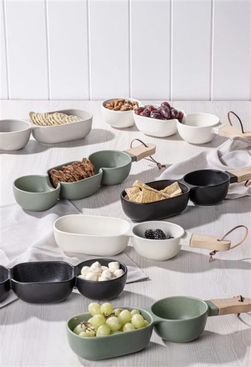 ladelle Serve & Share Servier-Stick weiß 3tlg