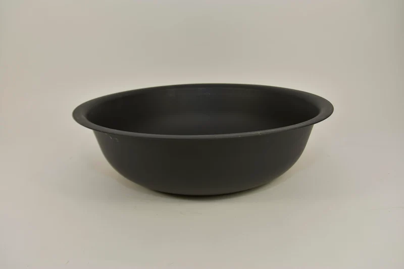 Zinkschale Matzwart D48 H13cm