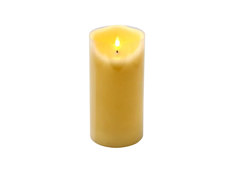 Werner Voß LED Kerze 3D Flame creme 10x20cm (1 Stück)