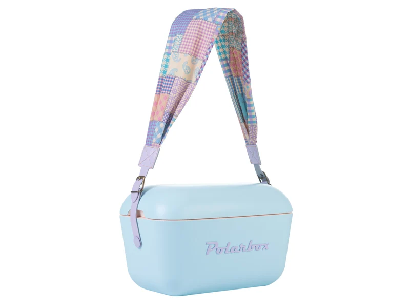 Polarbox Prinkstyle Strap Patchwork Lilac 91cm