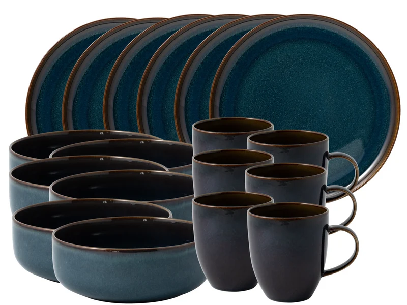 like. by Villeroy & Boch Crafted denim Frühstücksset 18tlg