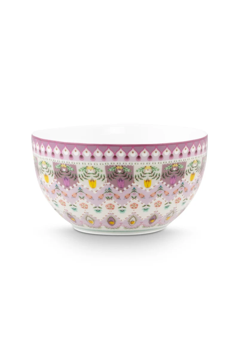 PIP STUDIO Lily&Lotus Bowl lila/bunt 12cm