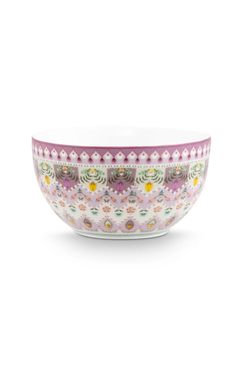 PIP STUDIO Lily&Lotus Bowl lila/bunt 12cm