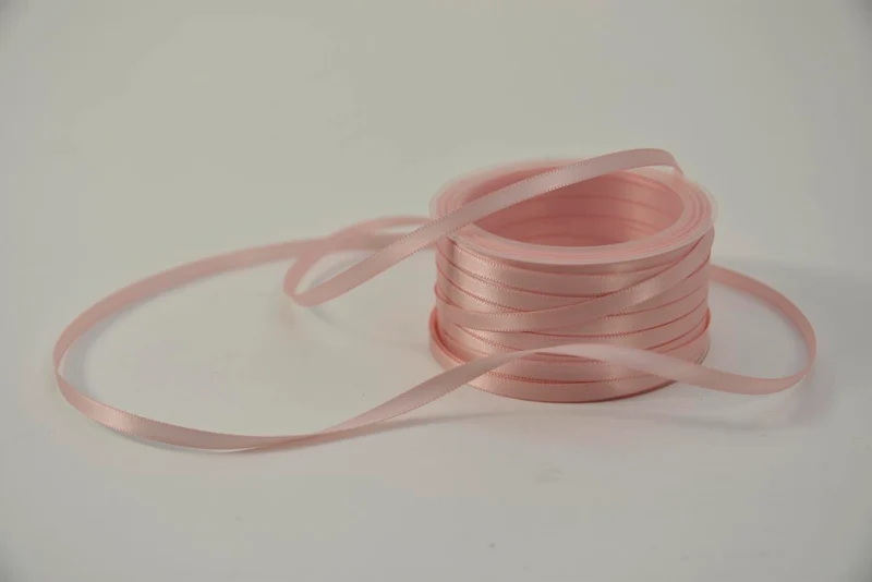 Satinband 6 mm x 50 mtr rot