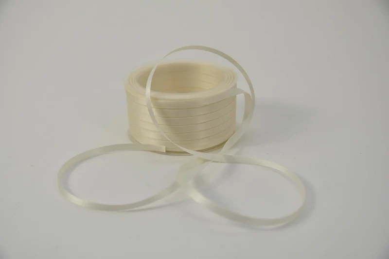 Satinband 6 mm x 50 m hellgrün