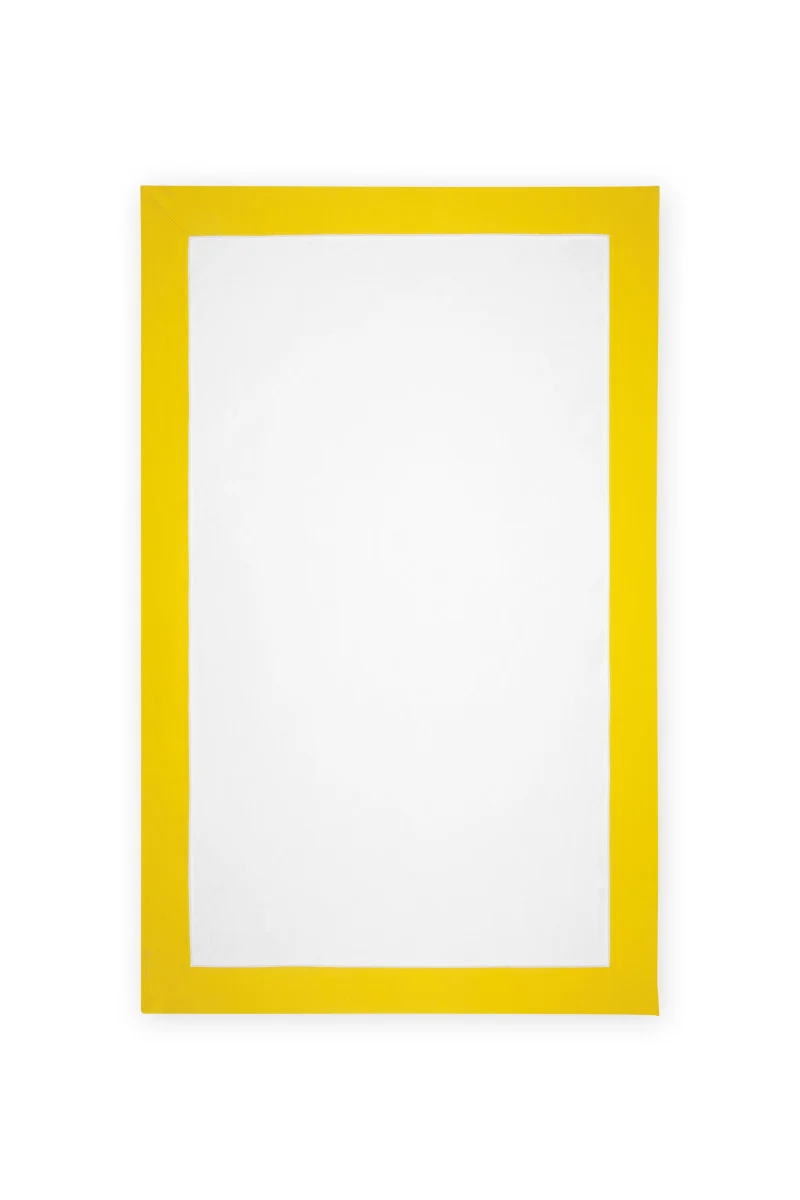 PIP STUDIO Chique Tischdecke weiss/gelb 160x310cm