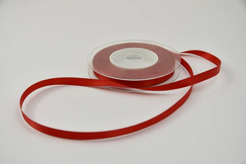 Satinband 10 mm x 25 mtr schwarz