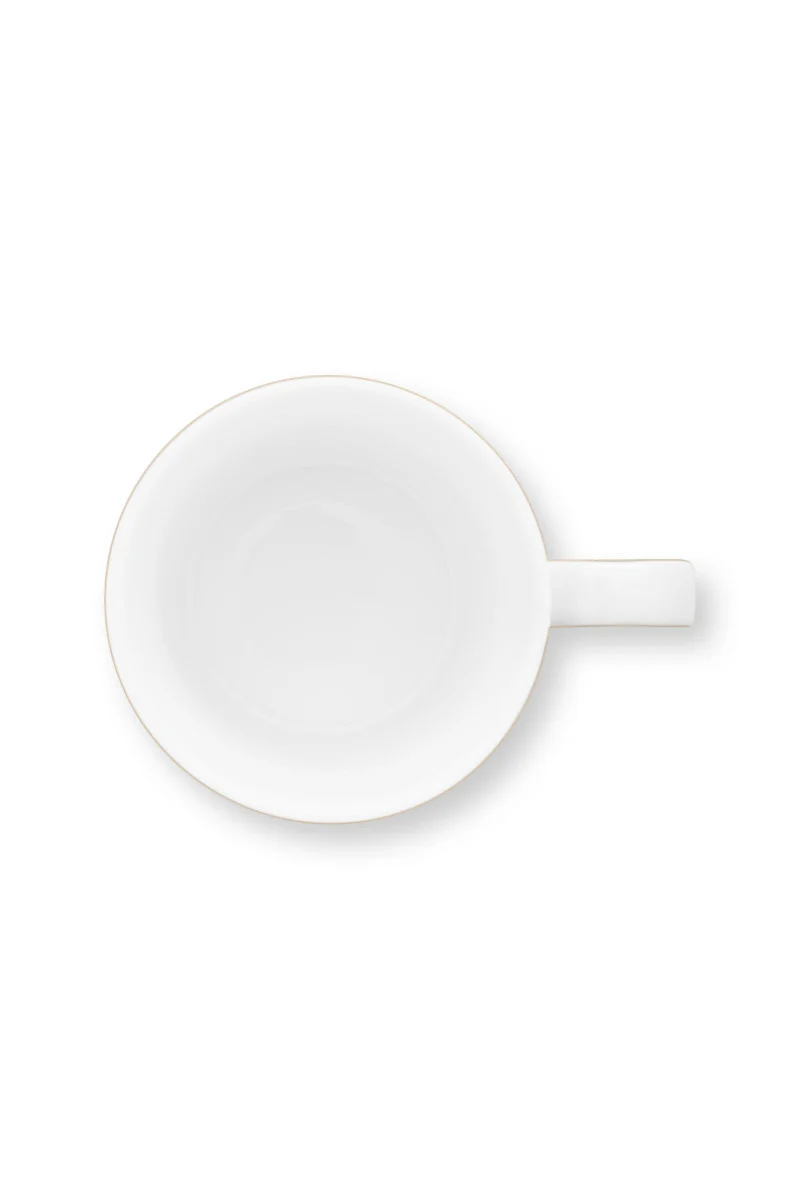 PIP STUDIO Love Birds Medaillon Tasse Stripes grün 0,15l