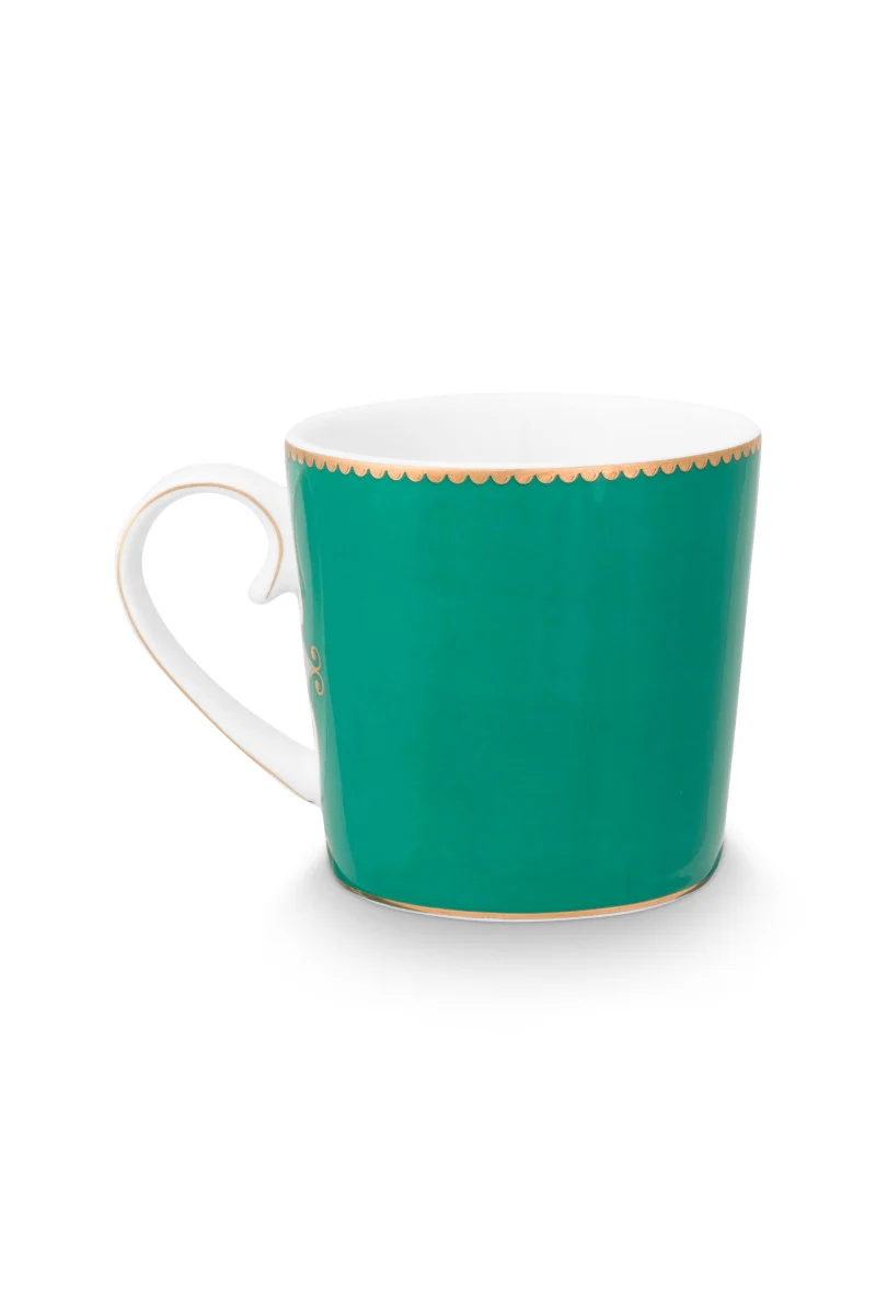 PIP STUDIO Love Birds Medaillon Tasse grün 0,15l
