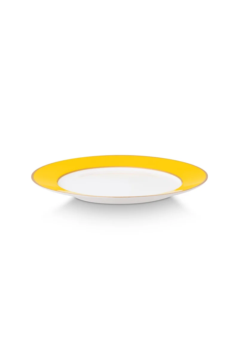 PIP STUDIO CHIQUE Frühstücksteller gold-gelb 23cm