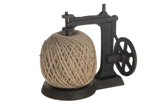 Door bell "Valve" cast iron 10x15x28cm Dark brown