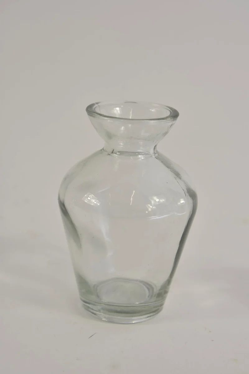 Gaasmand met oortjes en 1 fles met jute D7 H 11cm