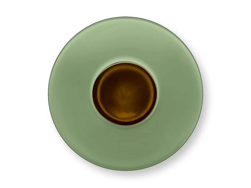 PIP STUDIO Vase Glass Soft Green 32cm