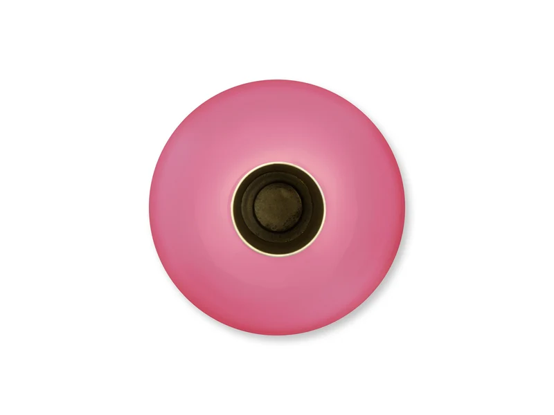 PIP STUDIO Vase Metal Medium Pink 19x33cm