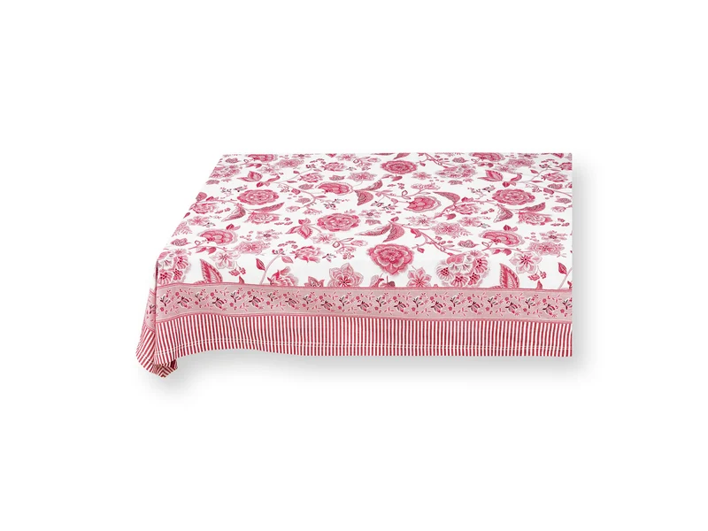 PIP STUDIO Royal Regal Flower Red Tischdecke 160x310cm