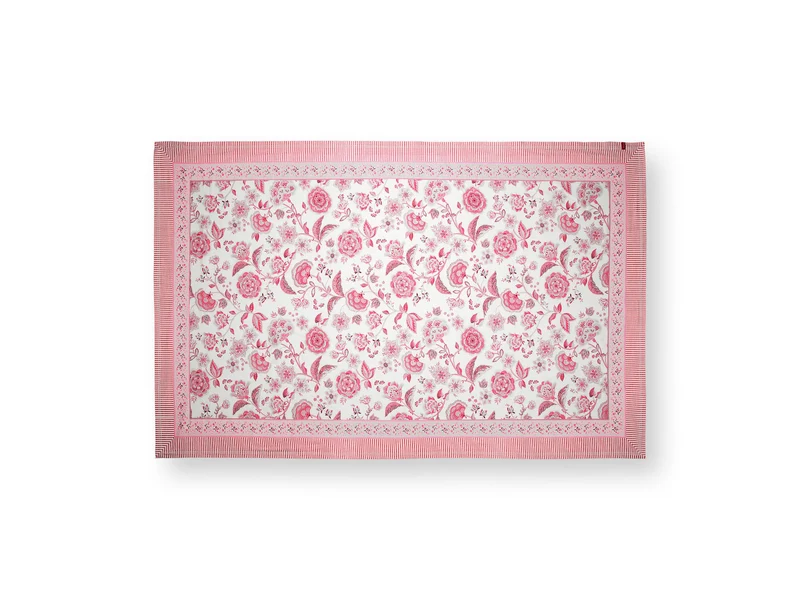 PIP STUDIO Royal Regal Flower Red Tischdecke 160x260cm