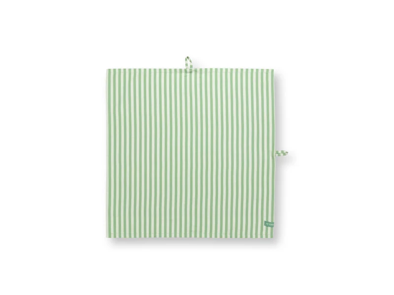 PIP STUDIO Light Green Geschirrtuch 65x65cm Set2