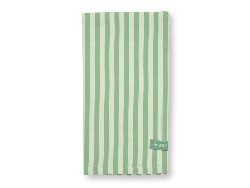 PIP STUDIO Light Green Geschirrtuch 65x65cm Set2