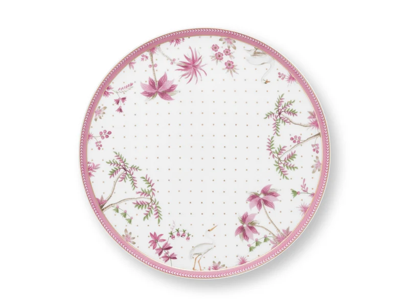 PIP STUDIO Jolie Dots Gold Pink Kuchenplatte 21cm