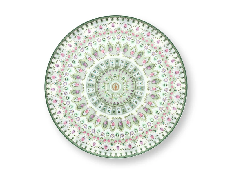 PIP STUDIO Lily&Lotus Moon Delight Light Green Kuchenplatte 21cm