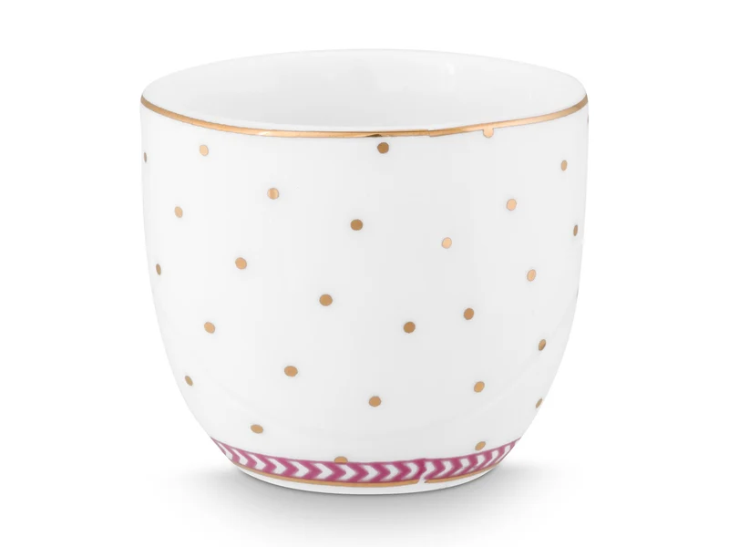 PIP STUDIO Jolie Dots Gold Pink Eierbecher 7cm