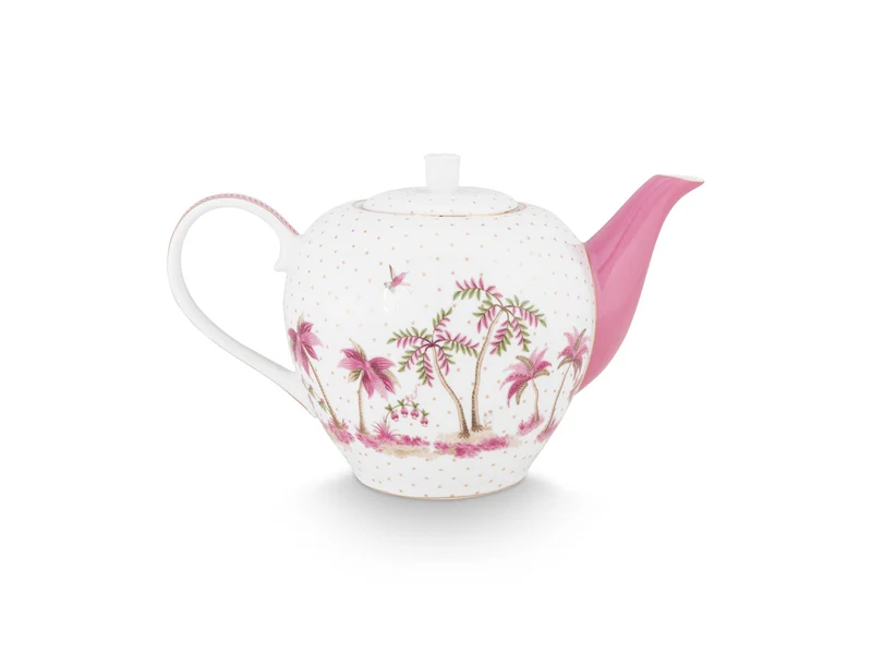 PIP STUDIO Jolie Dots Gold Pink Teekanne 1,6l
