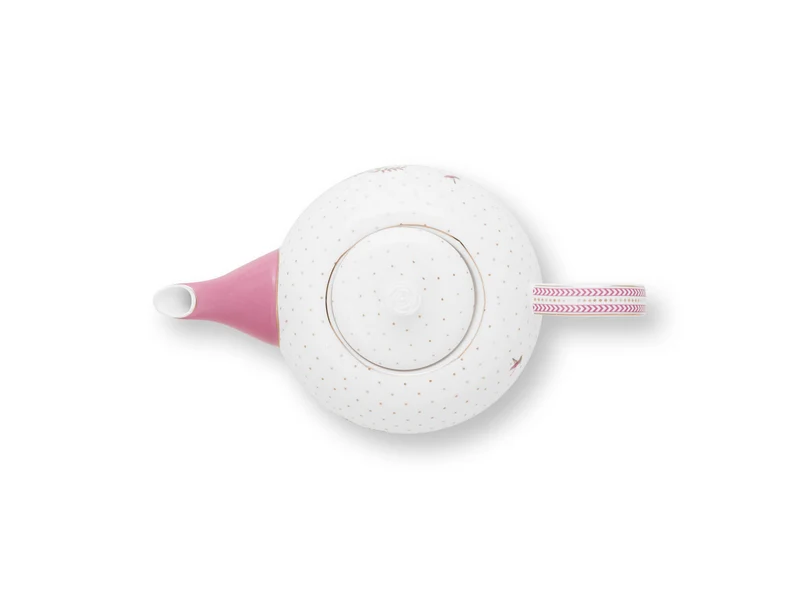 PIP STUDIO Jolie Dots Gold Pink Teekanne 1,6l